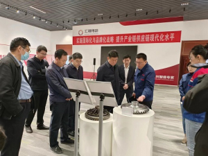 副市長馬保嶺帶隊到公司調(diào)研督導(dǎo)企業(yè)經(jīng)濟(jì)運(yùn)行和安全生產(chǎn)工作